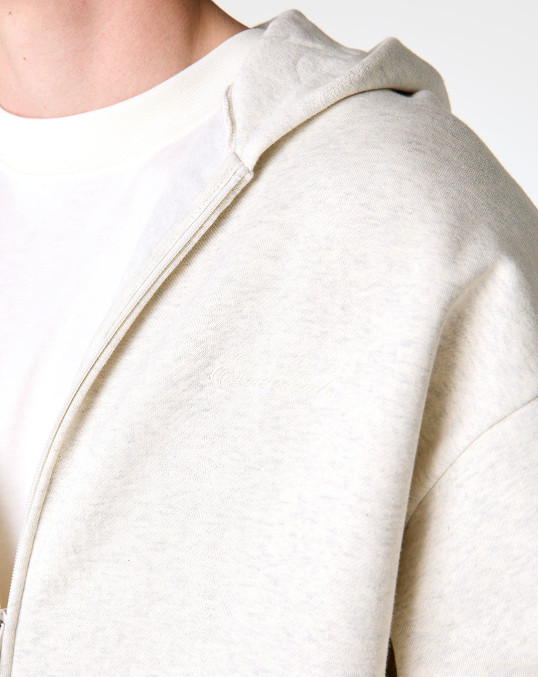 Fear of God Essentials Signature Classic Full Zip Hoodie - XHIBITION