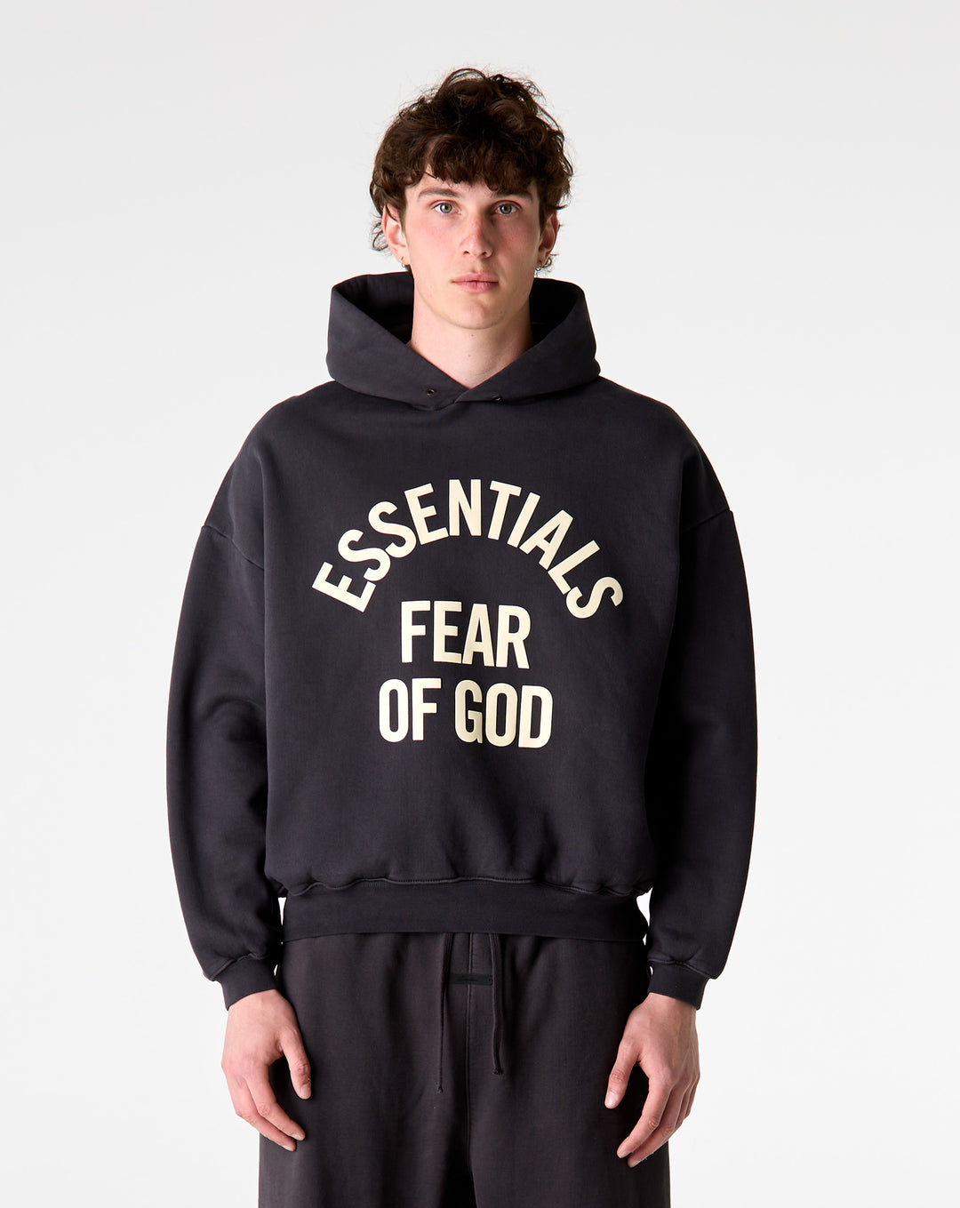 Fear of God Essentials Campus 90's Hoodie - XHIBITION