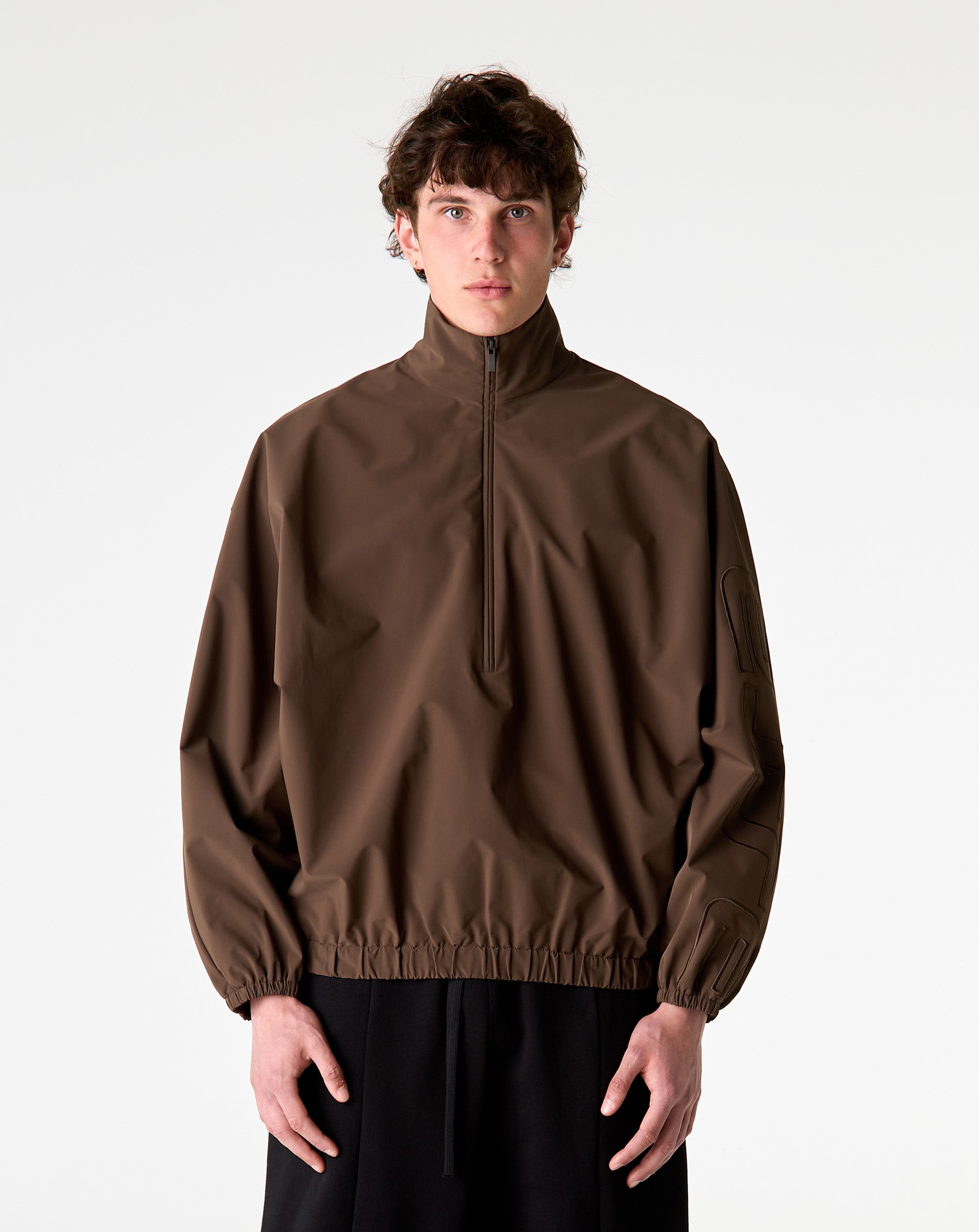 Fear of God Essentials Active Trace 1/2 Zip Track Jacket - XHIBITION