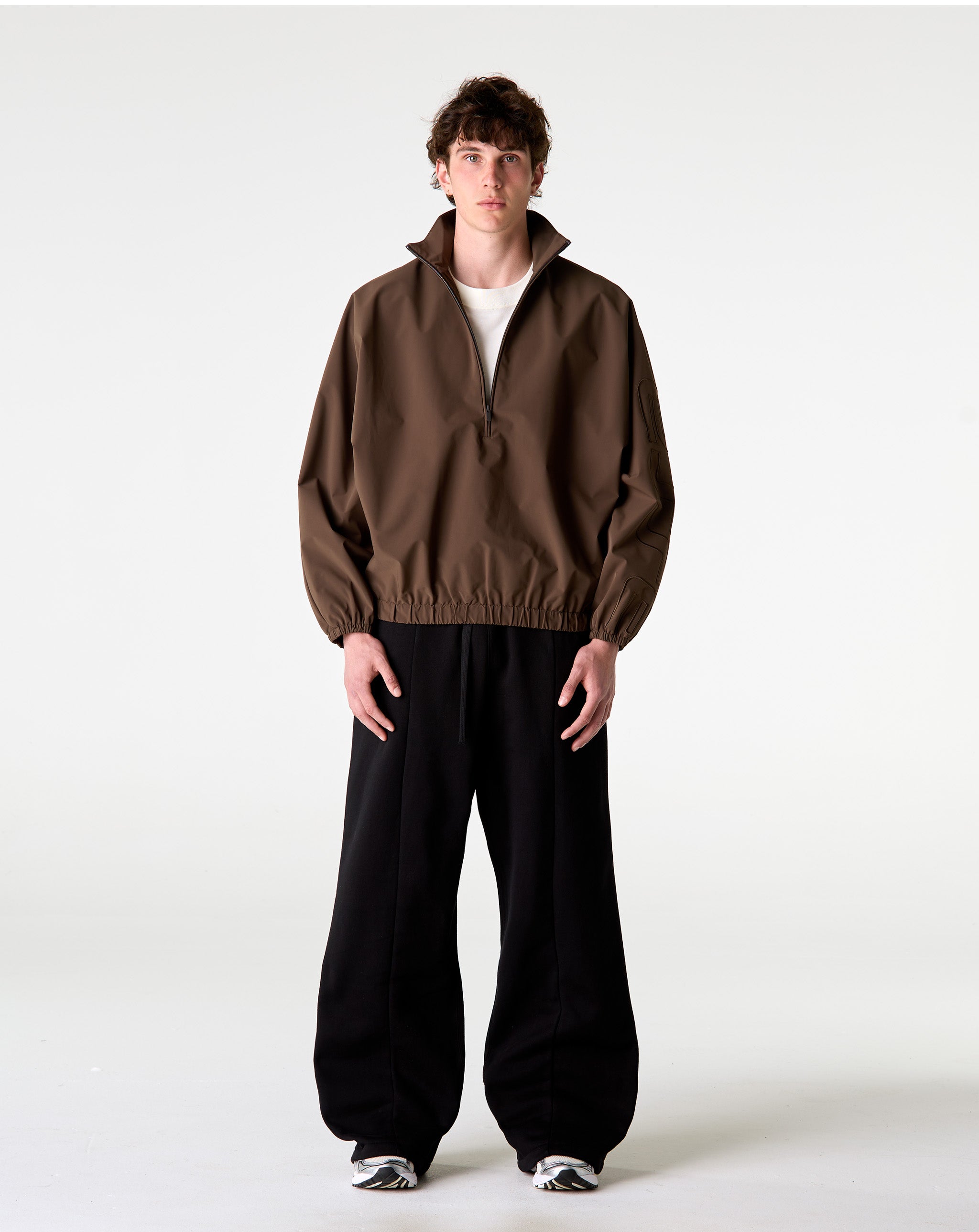 Fear of God Essentials Active Trace 1/2 Zip Track Jacket - XHIBITION