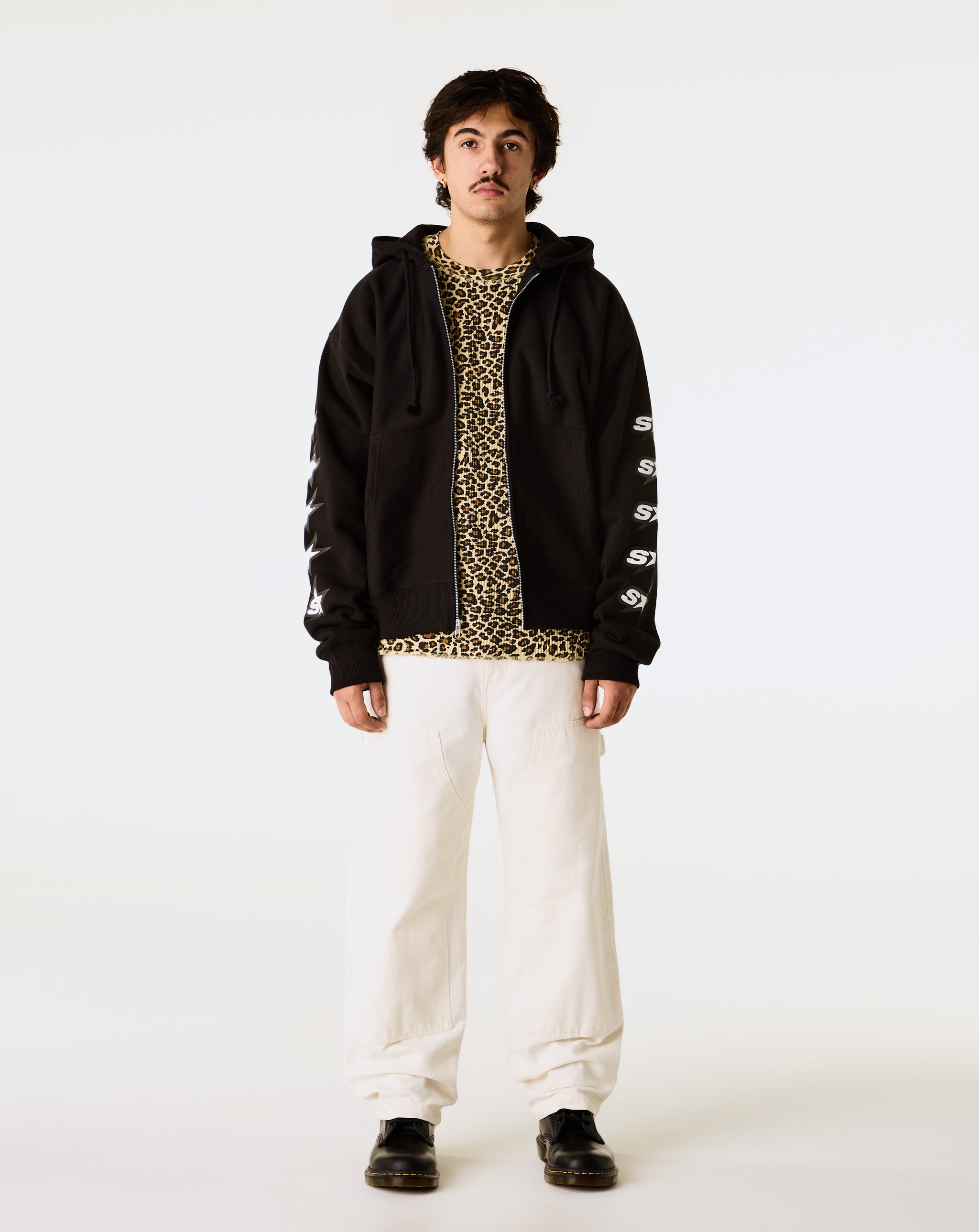 Stüssy - Speedway Zip Hoodie - Black – Xhibition