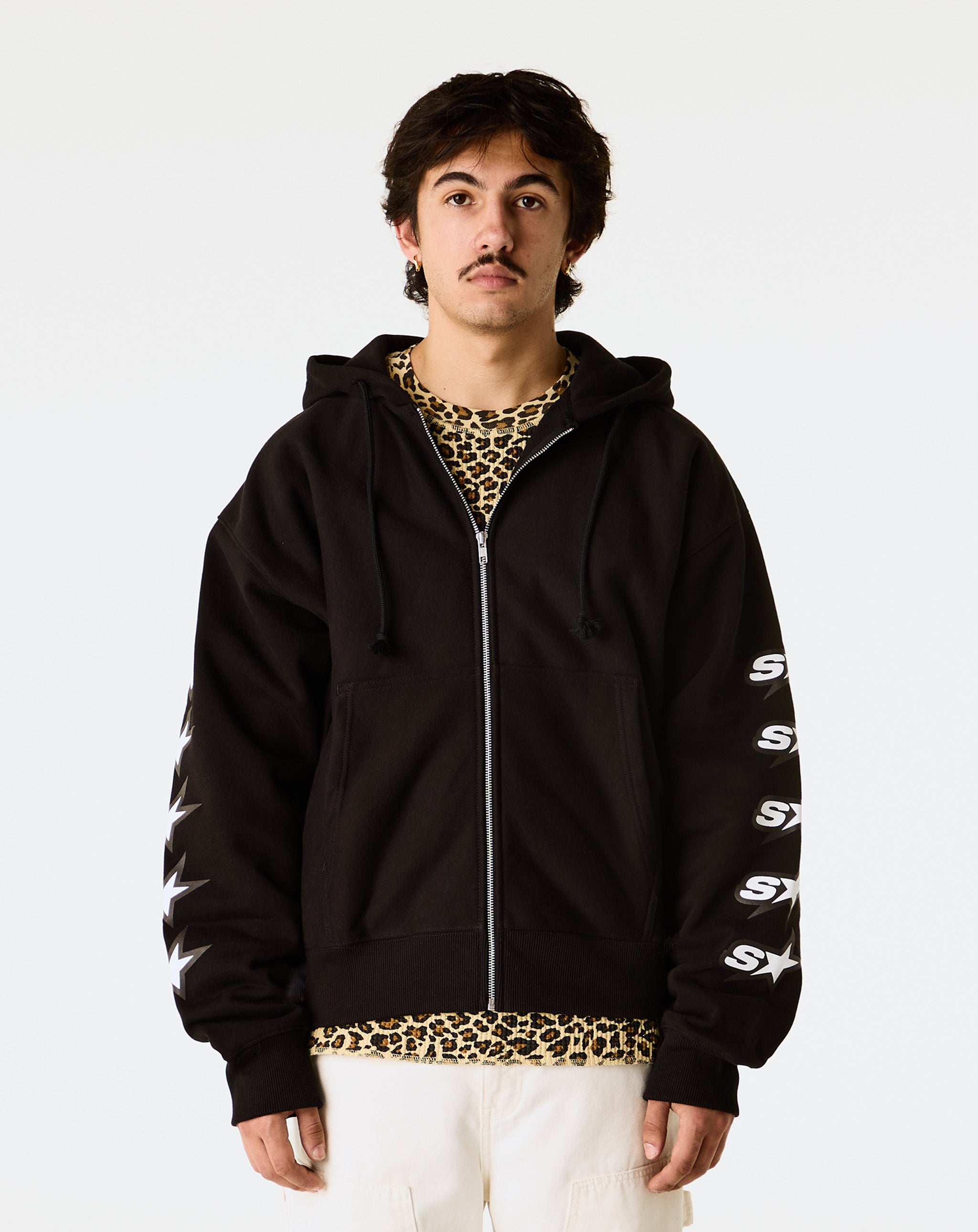 Stüssy - Speedway Zip Hoodie - Black – Xhibition