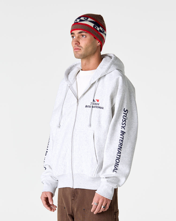 Stüssy Stüssy International Zip-Up Hoodie - XHIBITION