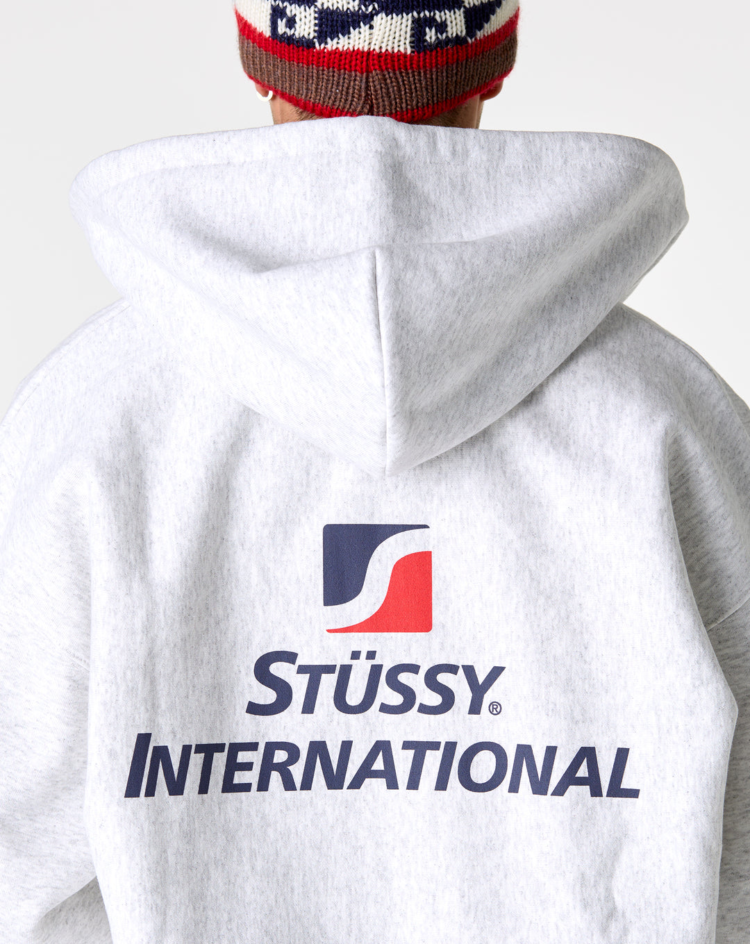 Stüssy Stüssy International Zip-Up Hoodie - XHIBITION