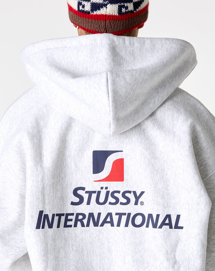Stüssy Stüssy International Zip-Up Hoodie - XHIBITION
