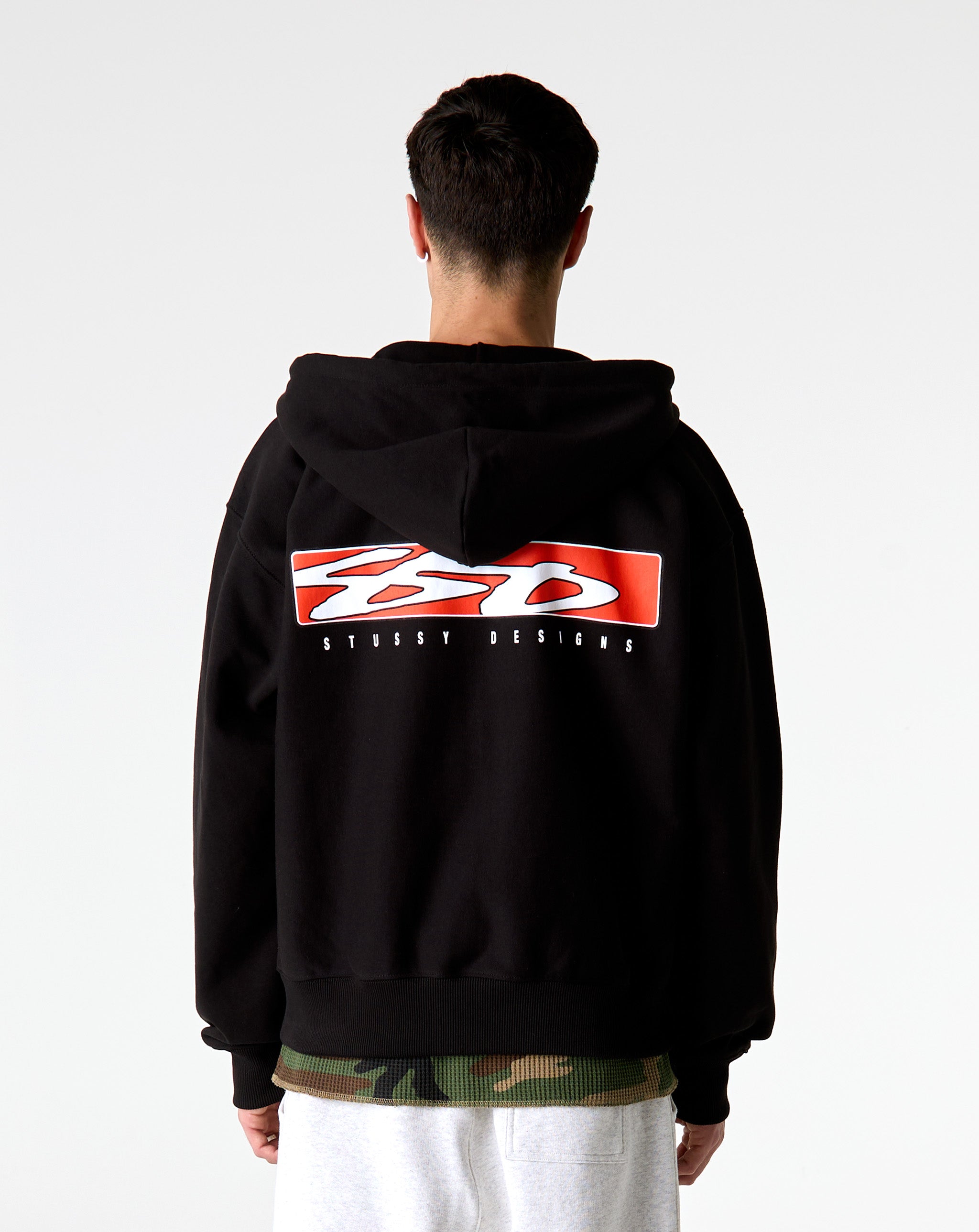 Stüssy S Box Zip Hoodie - XHIBITION