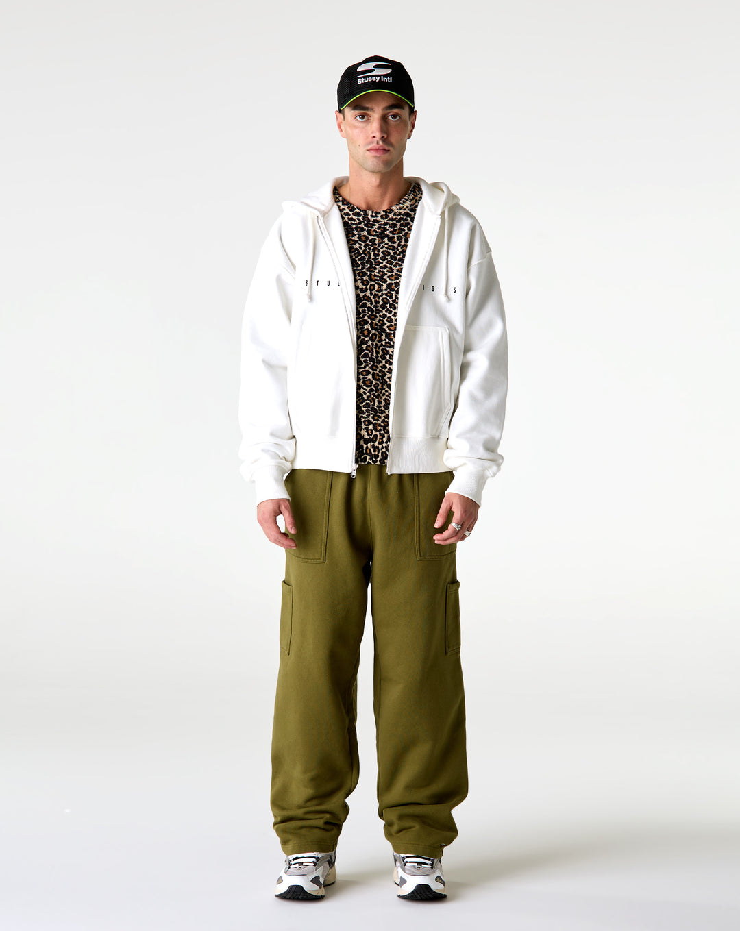 Stüssy S Box Zip Hoodie - XHIBITION