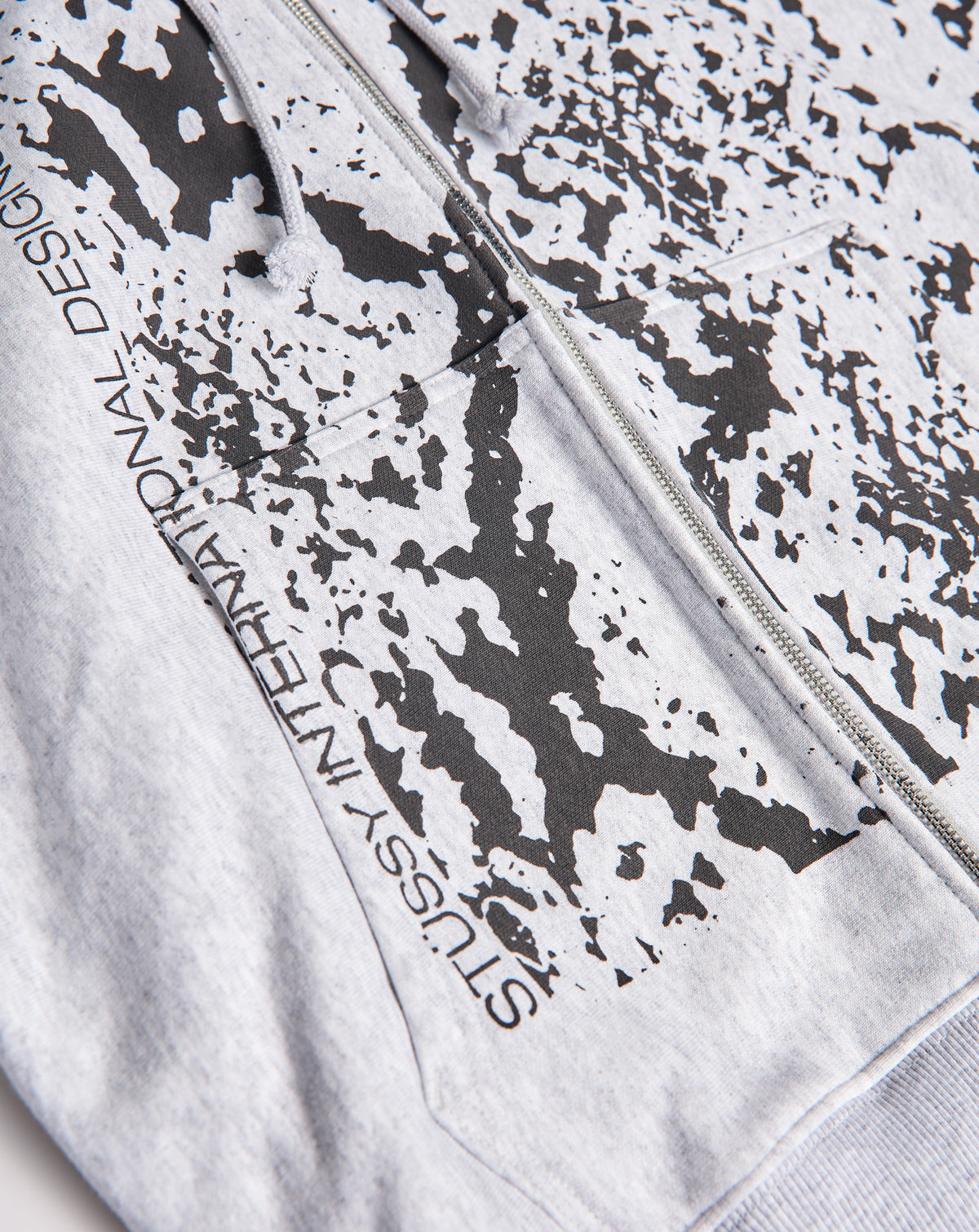 Stüssy Snakeskin Zip Hoodie - XHIBITION