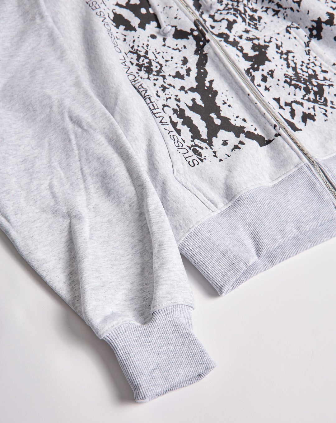 Stüssy Snakeskin Zip Hoodie - XHIBITION