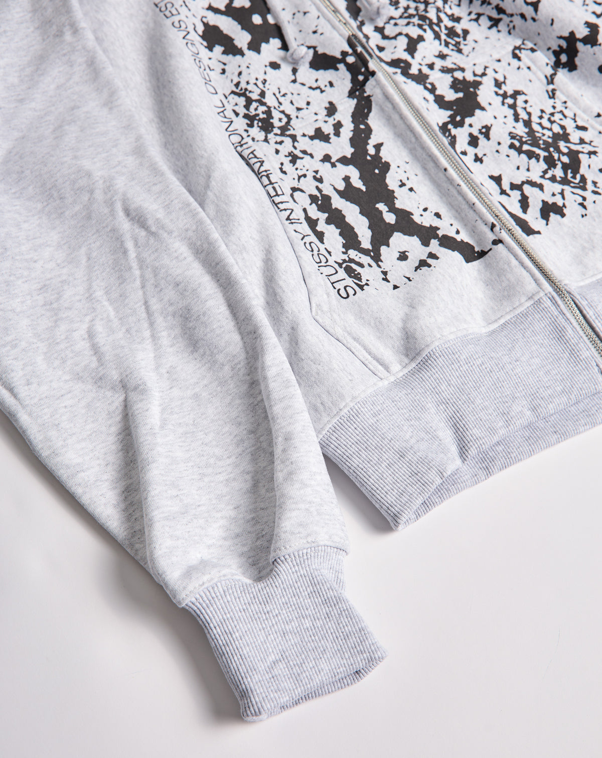 Stüssy Snakeskin Zip Hoodie - XHIBITION