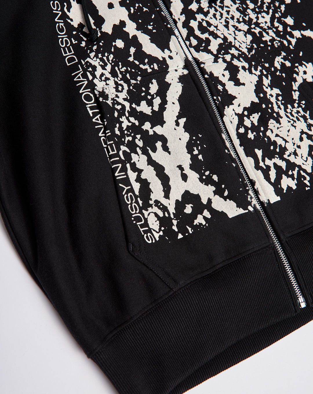 Stüssy Snakeskin Zip Hoodie - XHIBITION