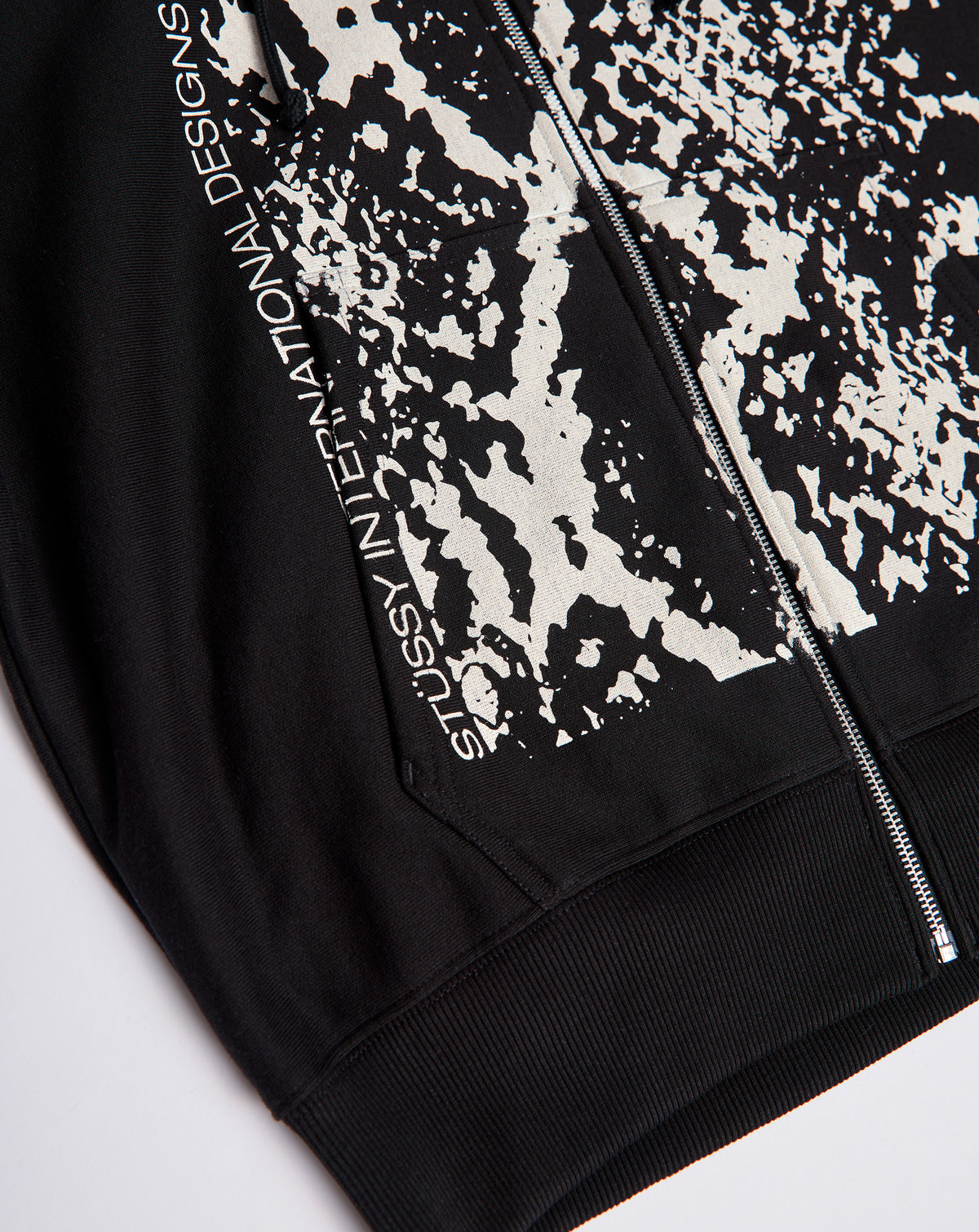 Stüssy Snakeskin Zip Hoodie - XHIBITION