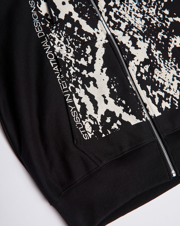 Stüssy Snakeskin Zip Hoodie - XHIBITION