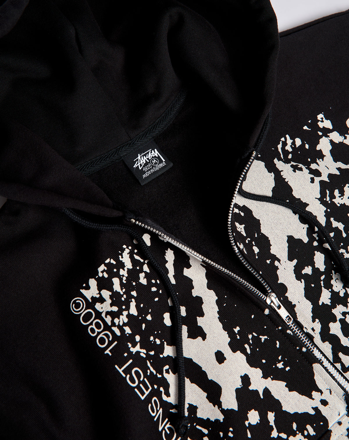 Stüssy Snakeskin Zip Hoodie - XHIBITION