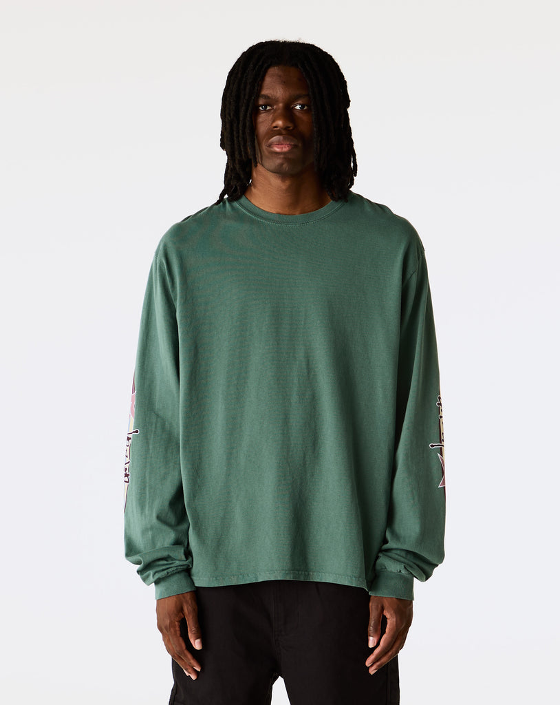 USA製 STUSSY CLASSIC PIGMENT DYED LS TEE Stussy Built In USA Pigment Dyed Ls Tee Black Men's - FW24 - US