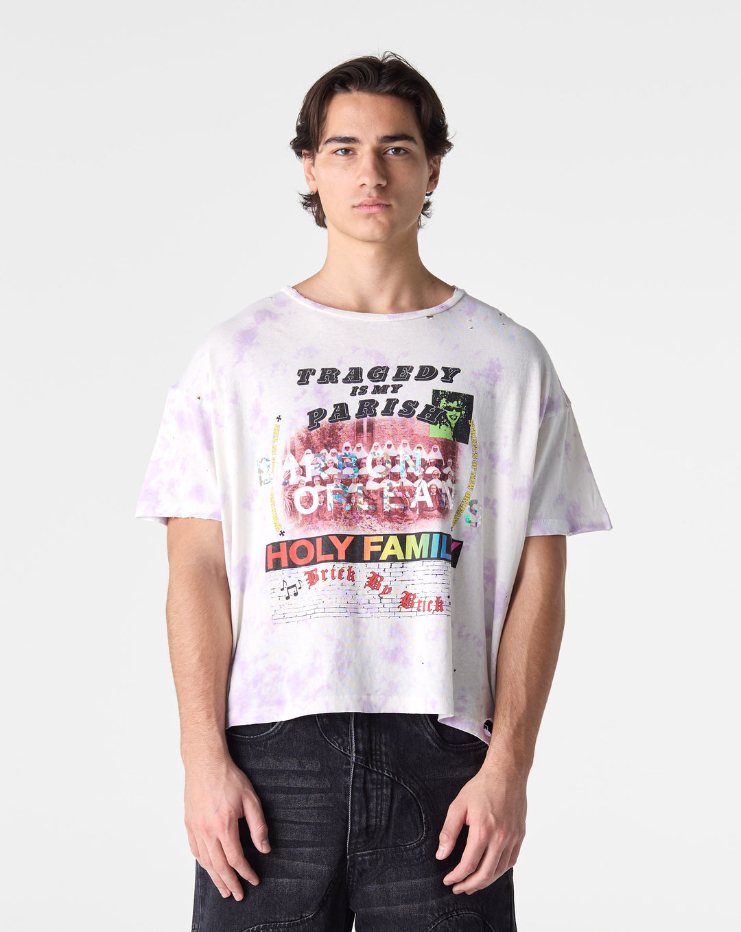 Paly Hollywood Holy Family Tie Dye T-Shirt - XHIBITION