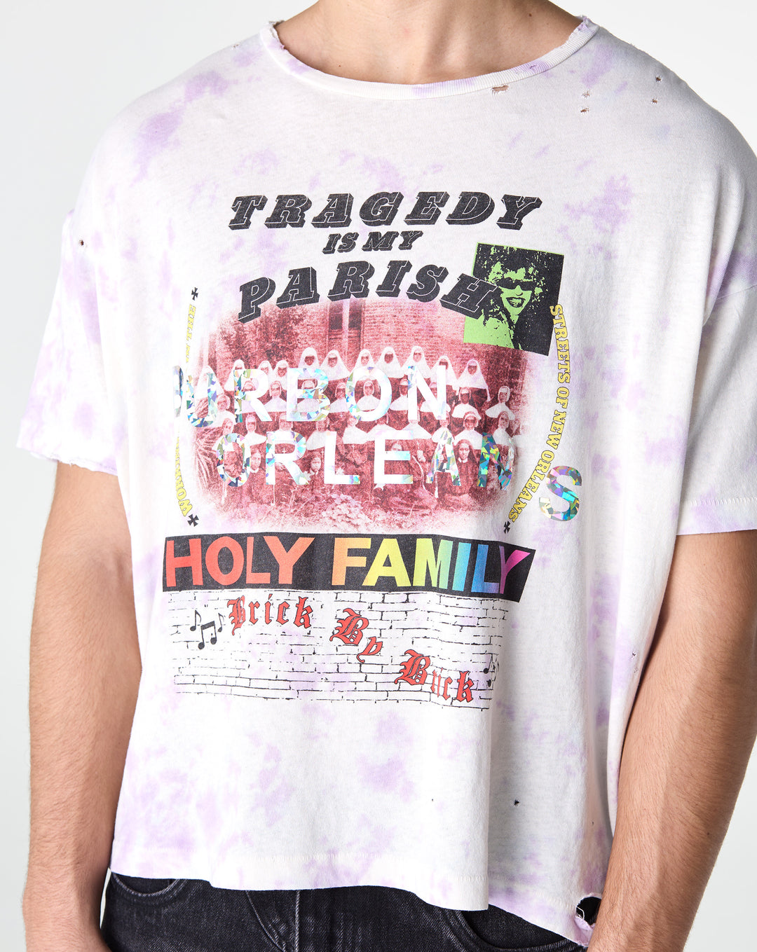 Paly Hollywood Holy Family Tie Dye T-Shirt - XHIBITION