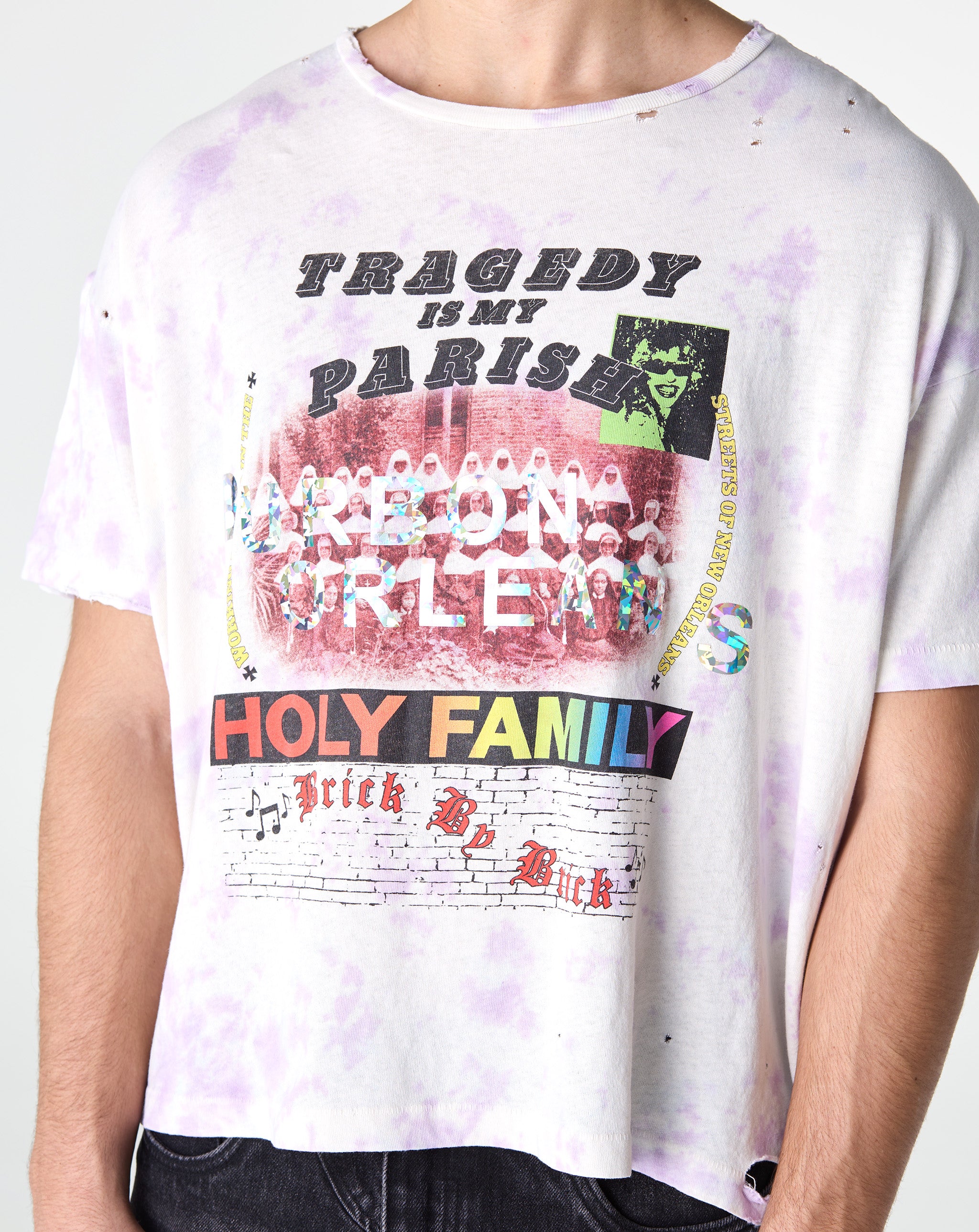 Paly Hollywood Holy Family Tie Dye T-Shirt - XHIBITION