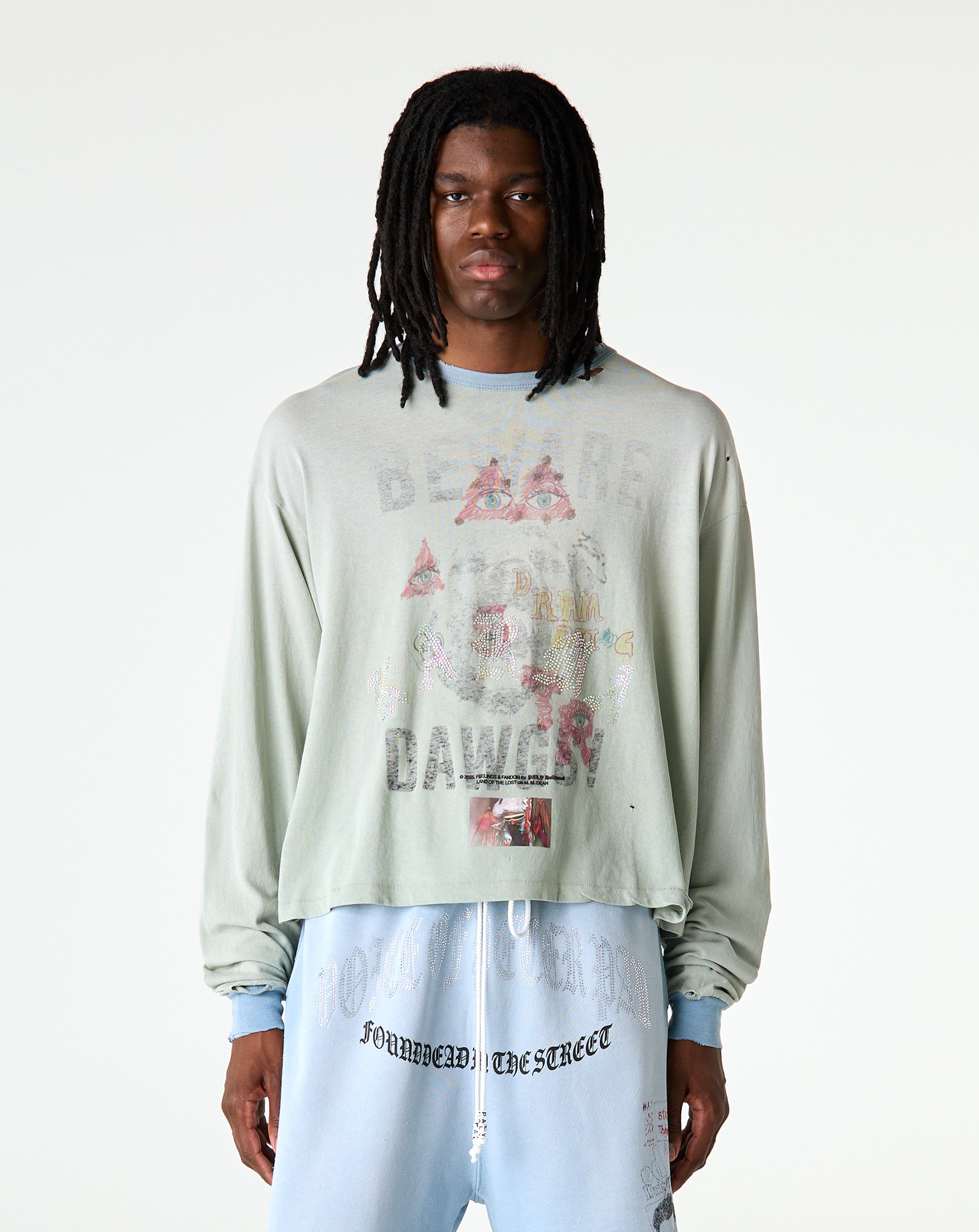 Paly Hollywood Mstr Me Tonal Long Sleeve T-Shirt - XHIBITION