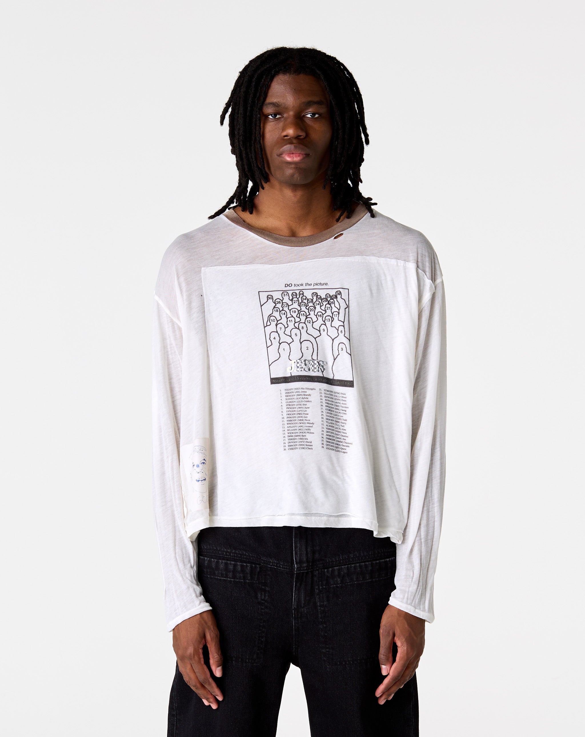 Paly Hollywood Heavens Gate Ringer Long Sleeve T-Shirt - XHIBITION