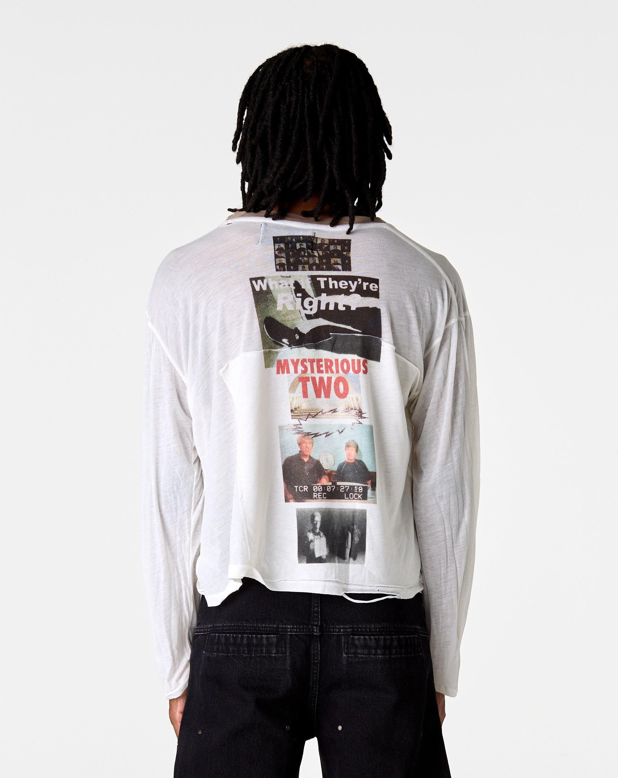 Paly Hollywood Heavens Gate Ringer Long Sleeve T-Shirt - XHIBITION