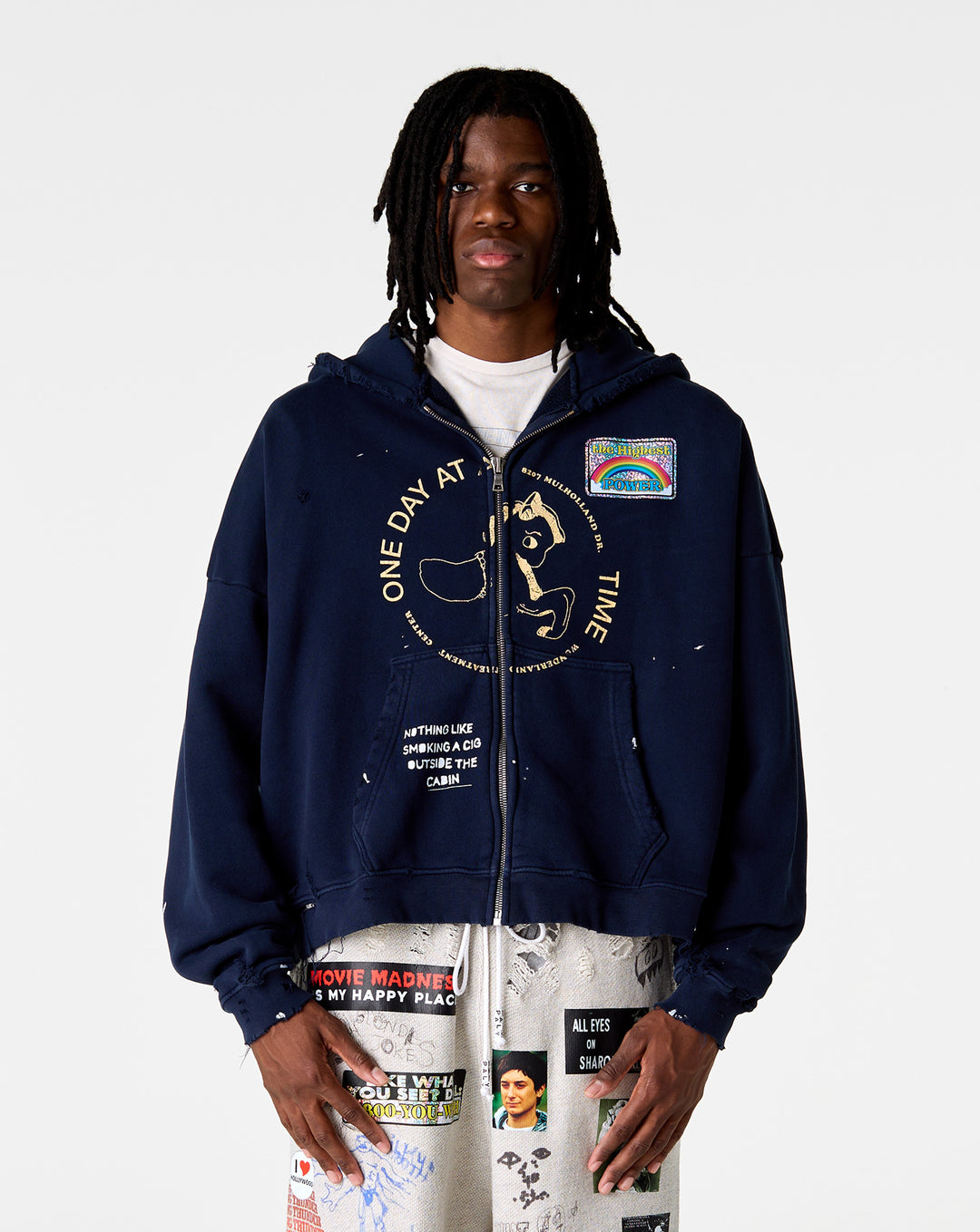 Paly Hollywood Treatment Center Zip Hoodie - XHIBITION