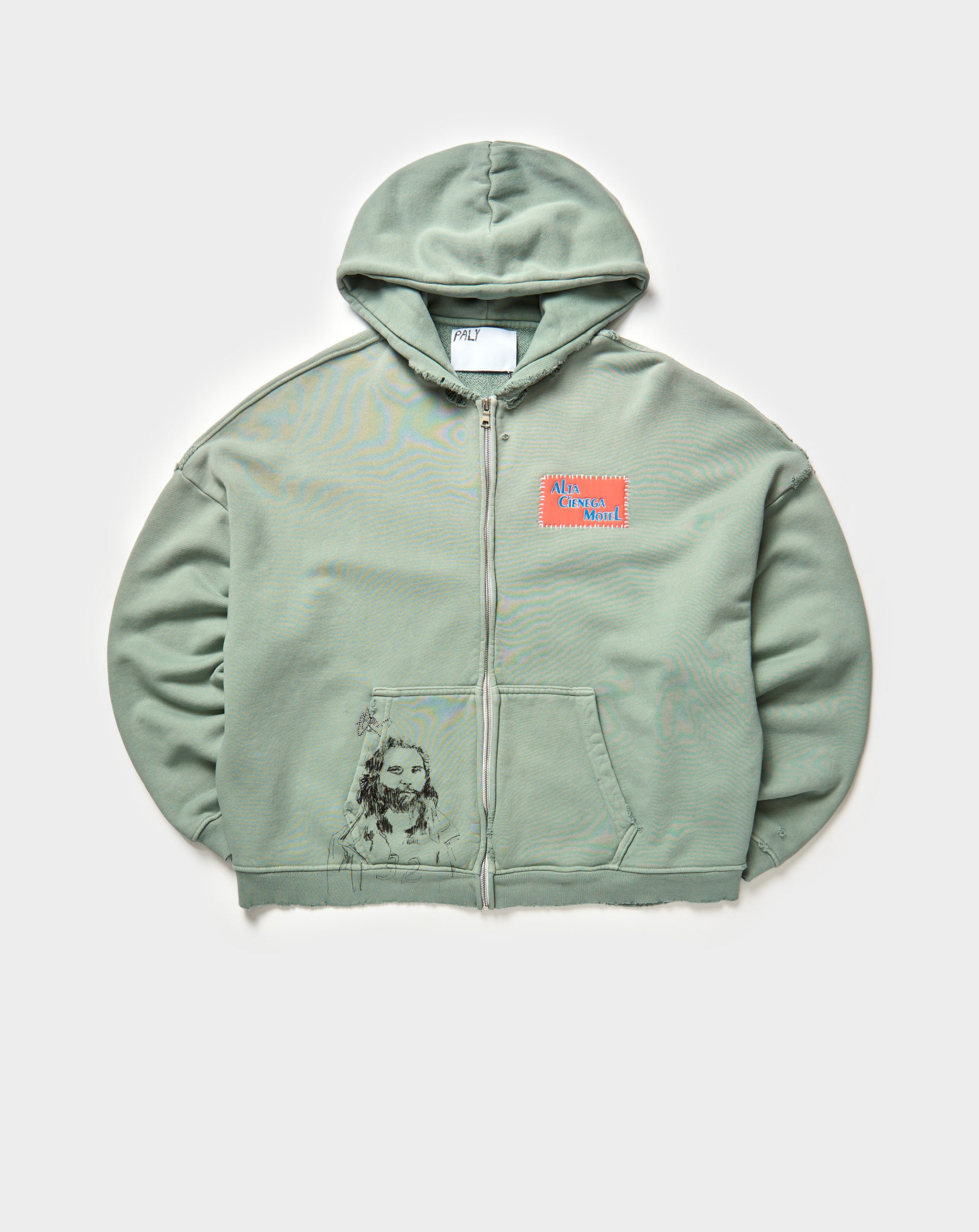 Paly Hollywood Alta Cienega Zip Hoodie - XHIBITION