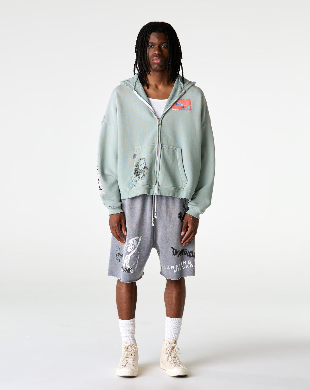 Paly Hollywood Alta Cienega Zip Hoodie - XHIBITION