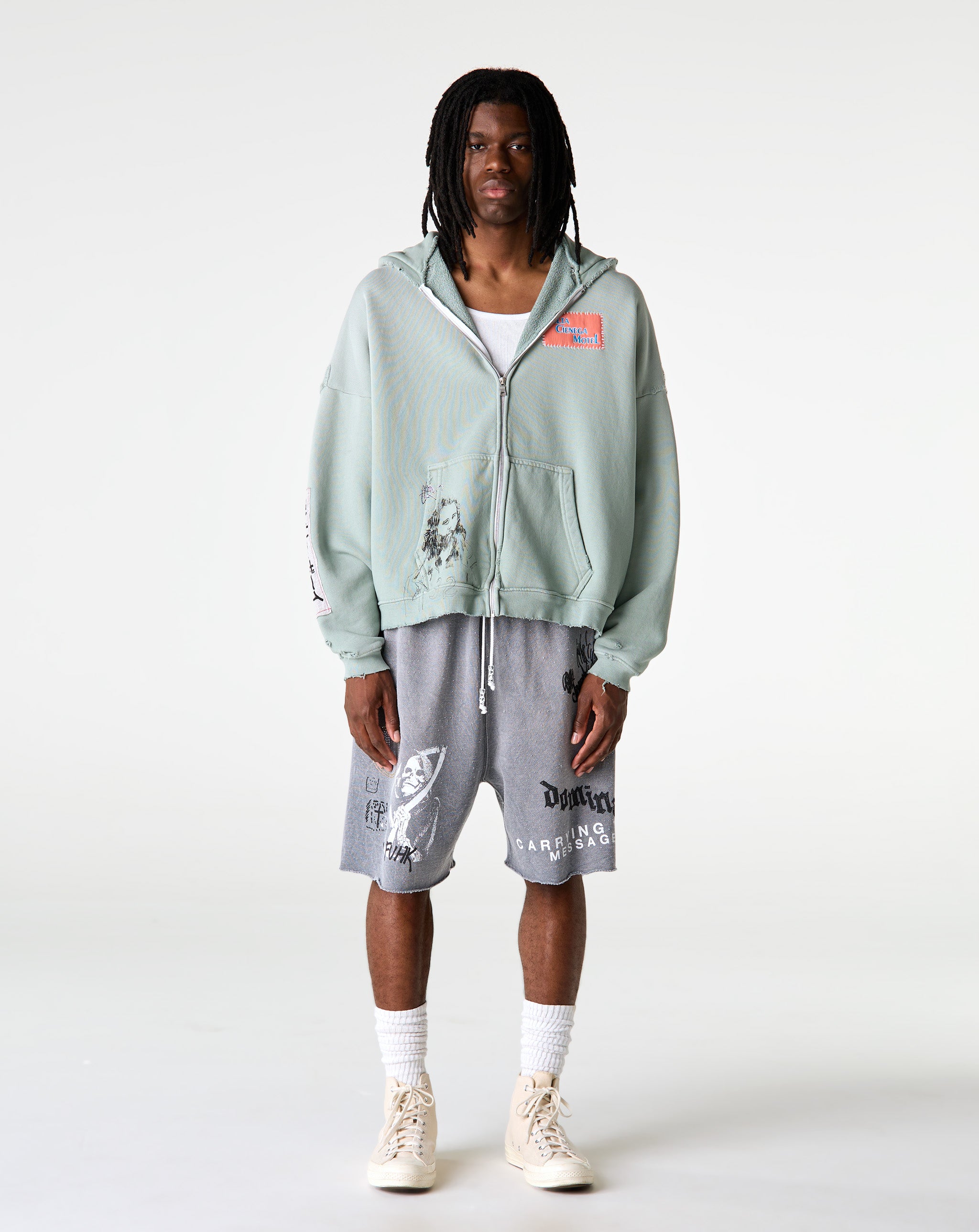Paly Hollywood Alta Cienega Zip Hoodie - XHIBITION