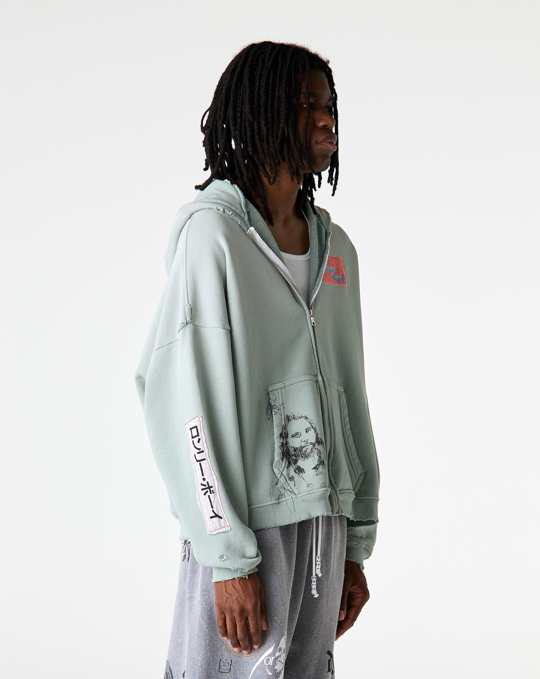 Paly Hollywood Alta Cienega Zip Hoodie - XHIBITION