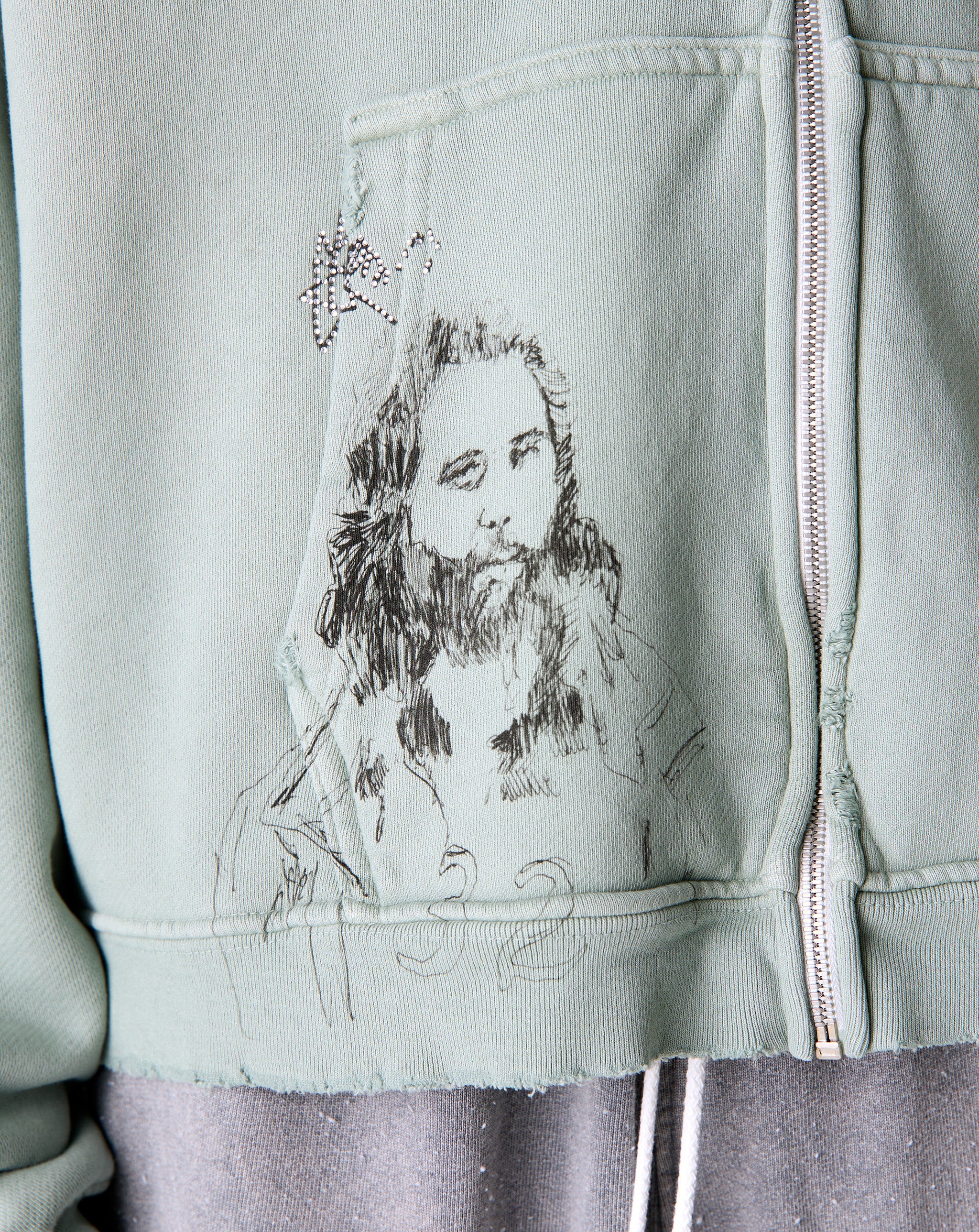 Paly Hollywood Alta Cienega Zip Hoodie - XHIBITION
