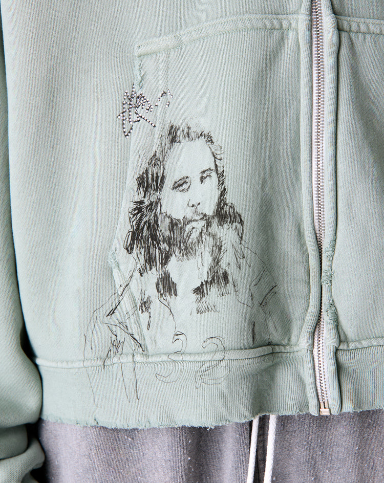 Paly Hollywood Alta Cienega Zip Hoodie - XHIBITION