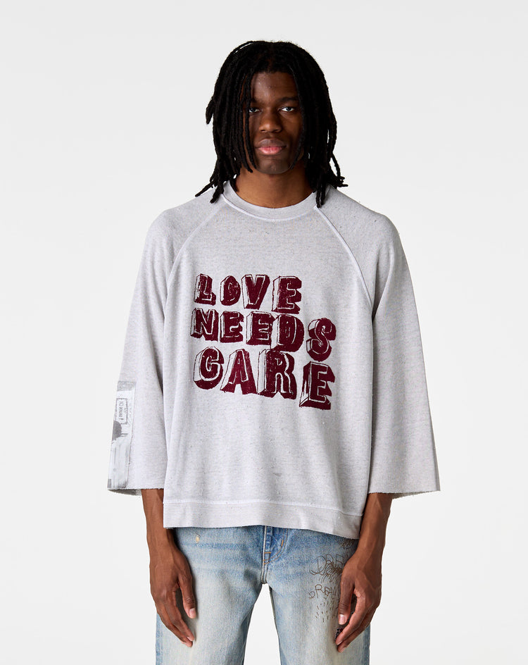 Paly Hollywood Love Needs Care Crewneck - XHIBITION