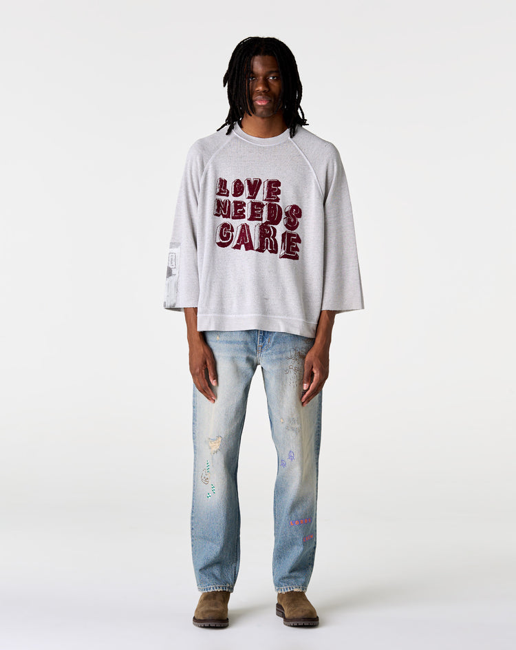 Paly Hollywood Love Needs Care Crewneck - XHIBITION