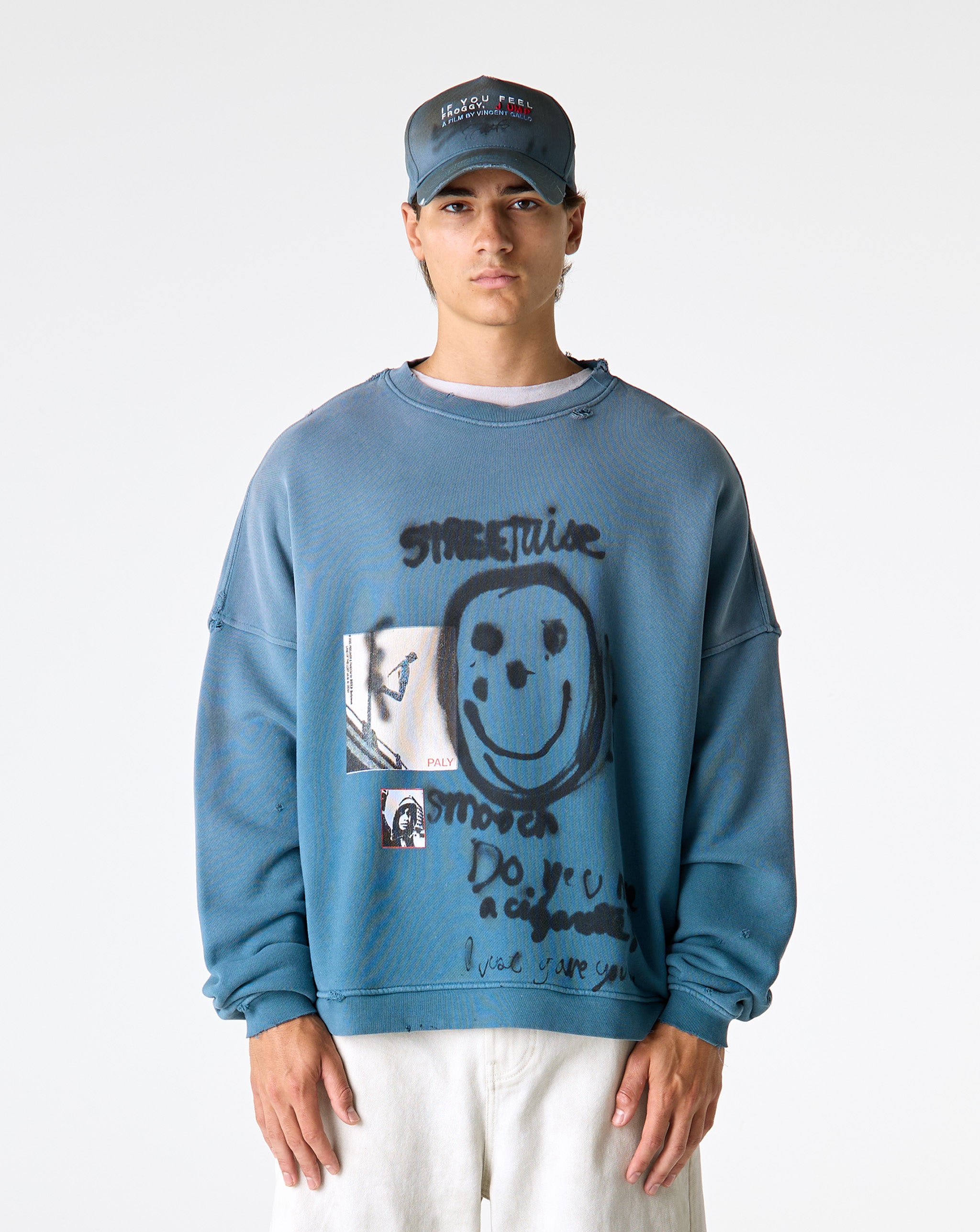 Paly Hollywood Streetwise Airbrush Crewneck - XHIBITION