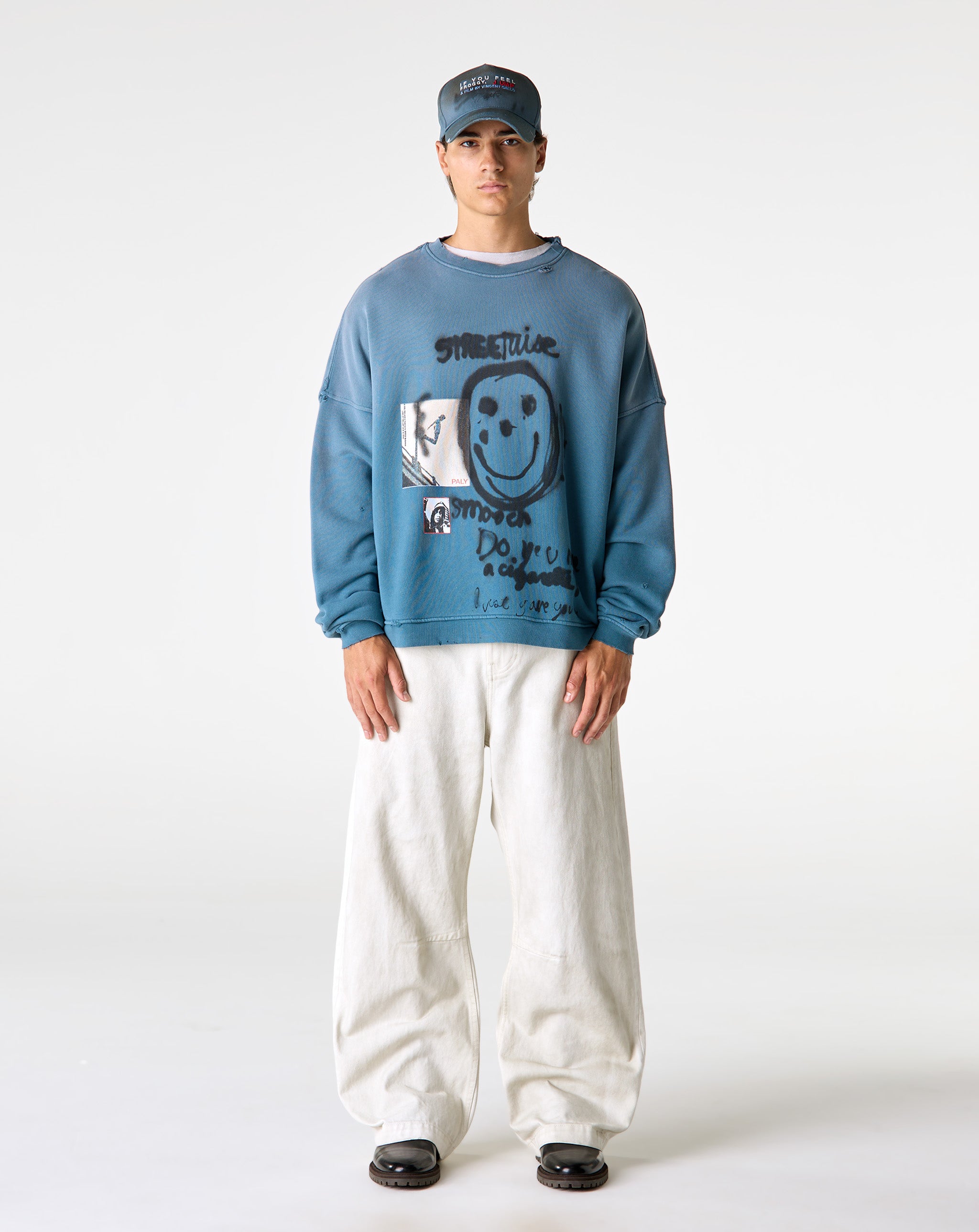 Paly Hollywood Streetwise Airbrush Crewneck - XHIBITION
