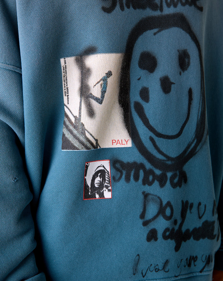 Paly Hollywood Streetwise Airbrush Crewneck - XHIBITION
