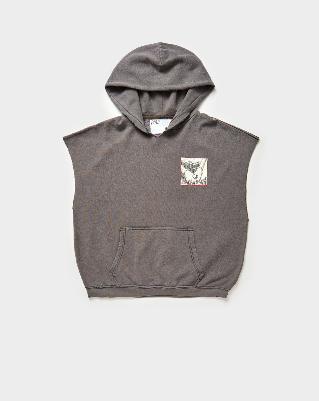 Paly Hollywood Dr. Blue Cut Off Hoodie - XHIBITION