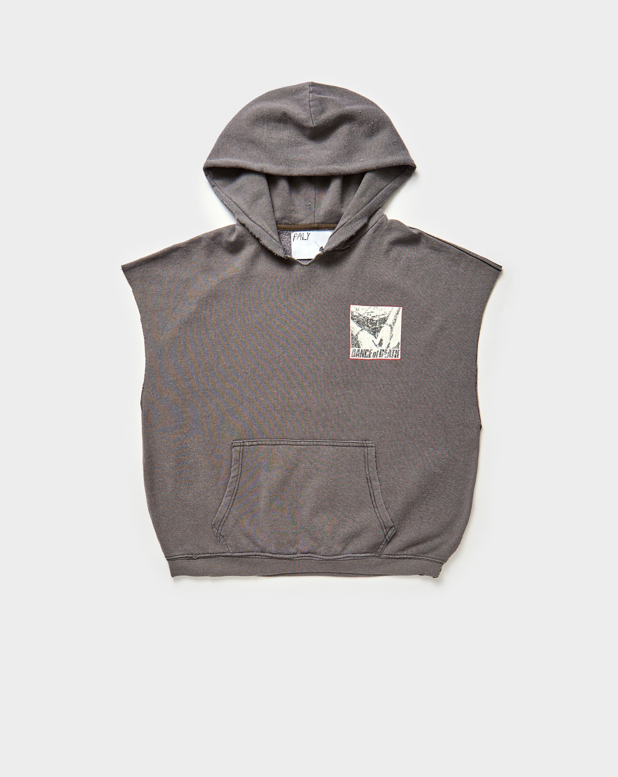 Paly Hollywood Dr. Blue Cut Off Hoodie - XHIBITION