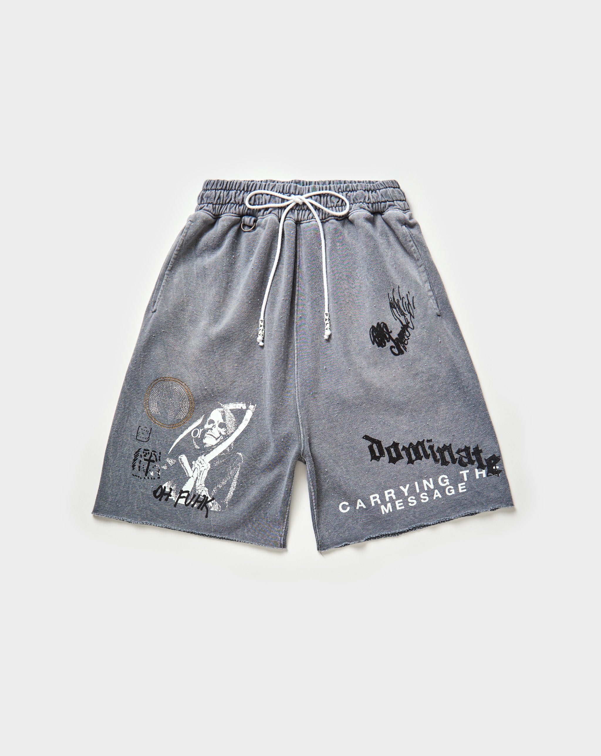 Paly Hollywood Carrying The Message Sweat Shorts - XHIBITION