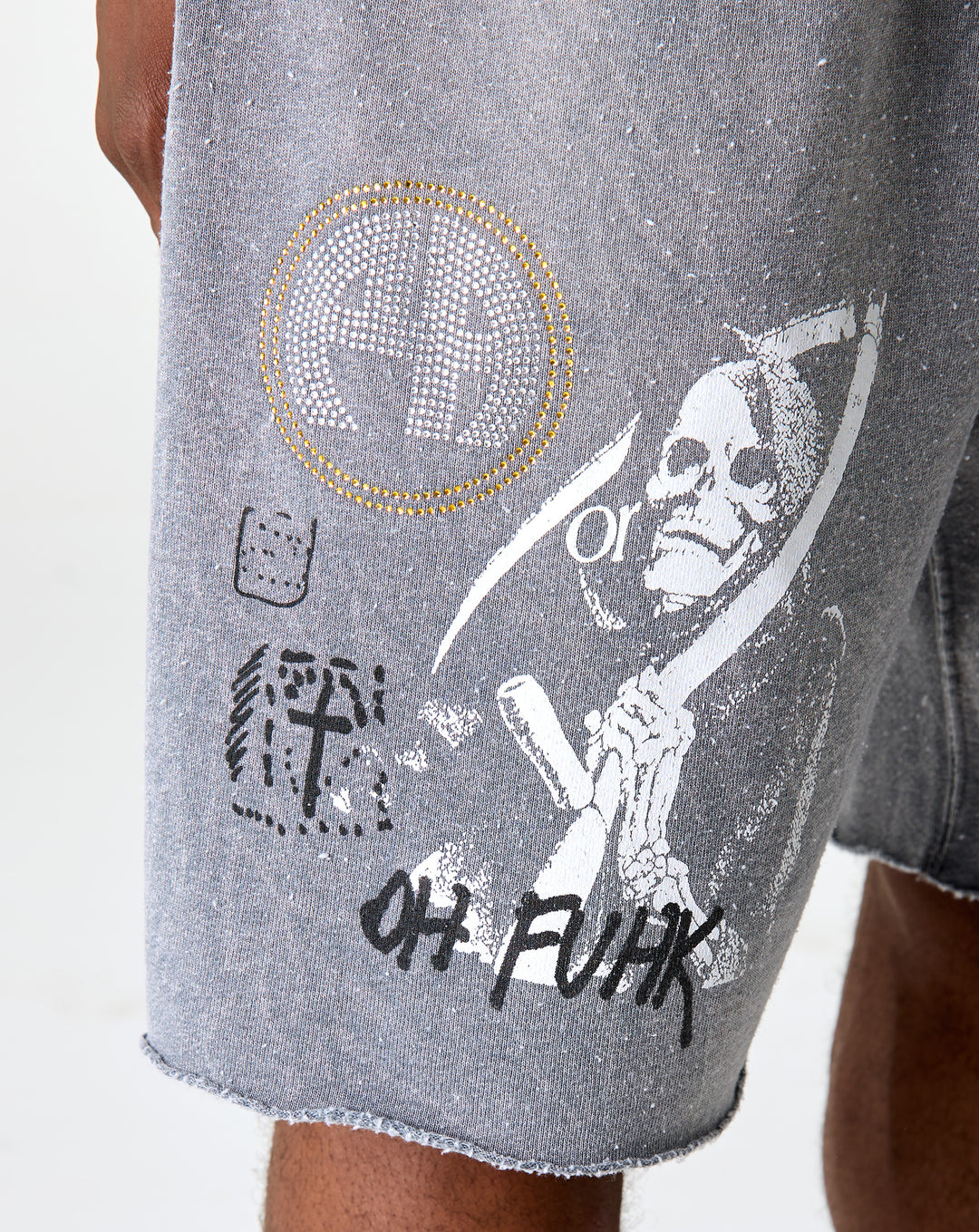 Paly Hollywood Carrying The Message Sweat Shorts - XHIBITION