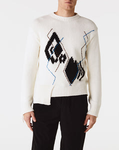 Andersson Bell Argyle Crewneck Sweater  - XHIBITION