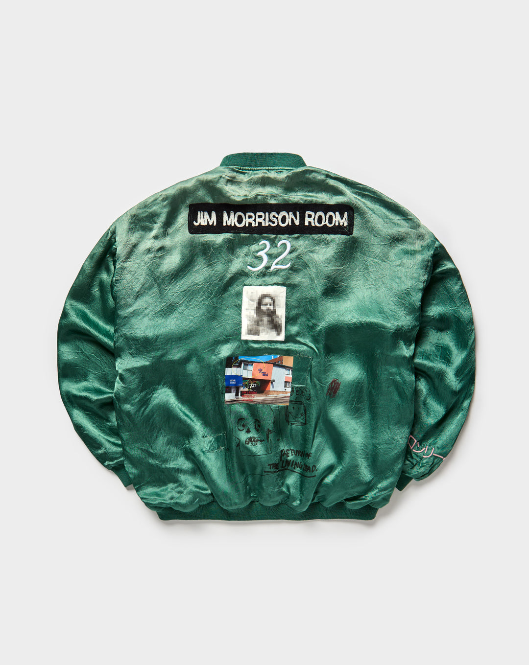 Paly Hollywood Jims Room Satin Jacket - XHIBITION