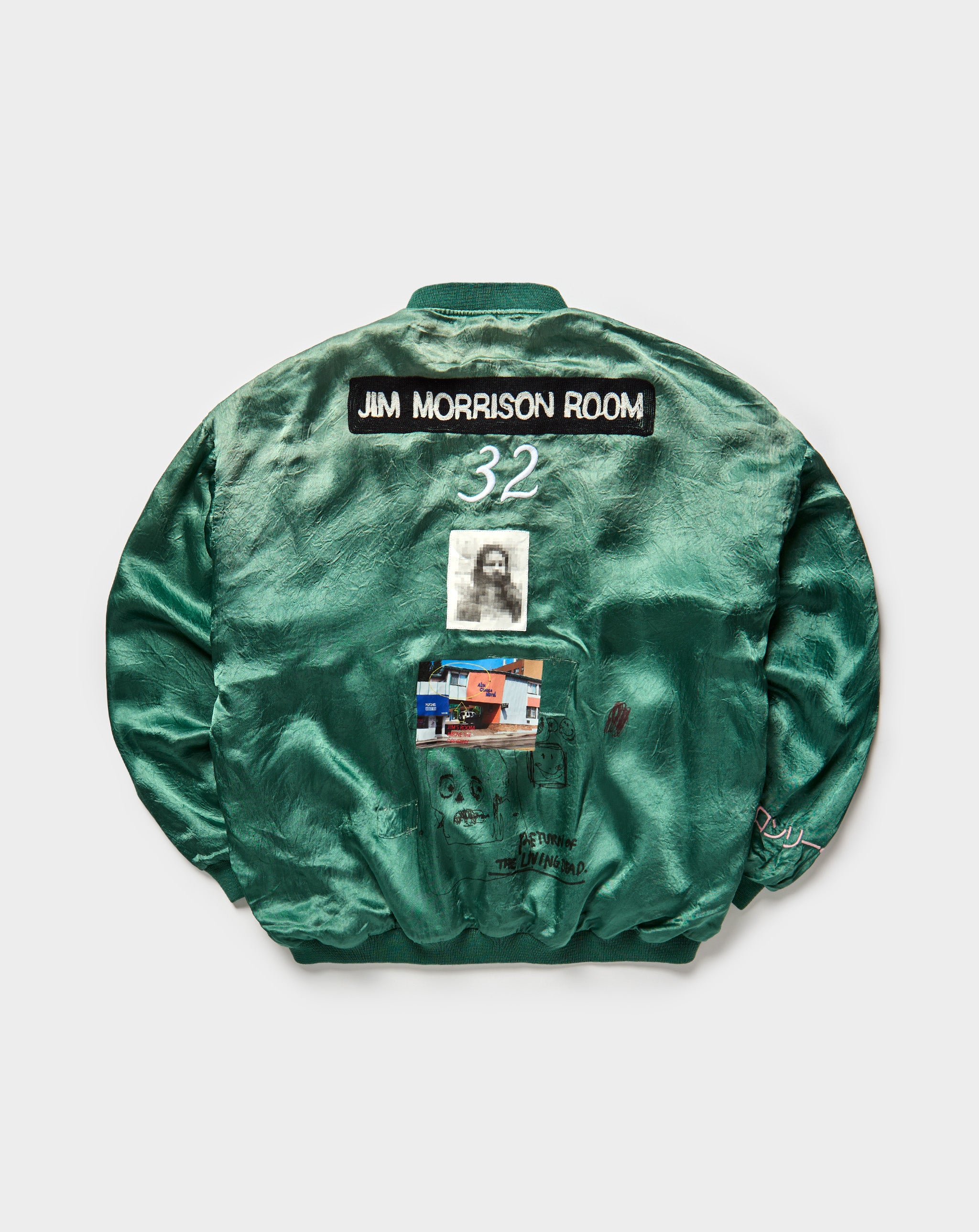 Paly Hollywood Jims Room Satin Jacket - XHIBITION