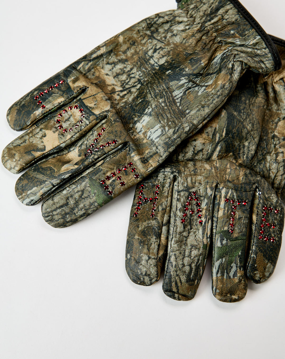 Paly Hollywood Love // Hate Leather Gloves - XHIBITION