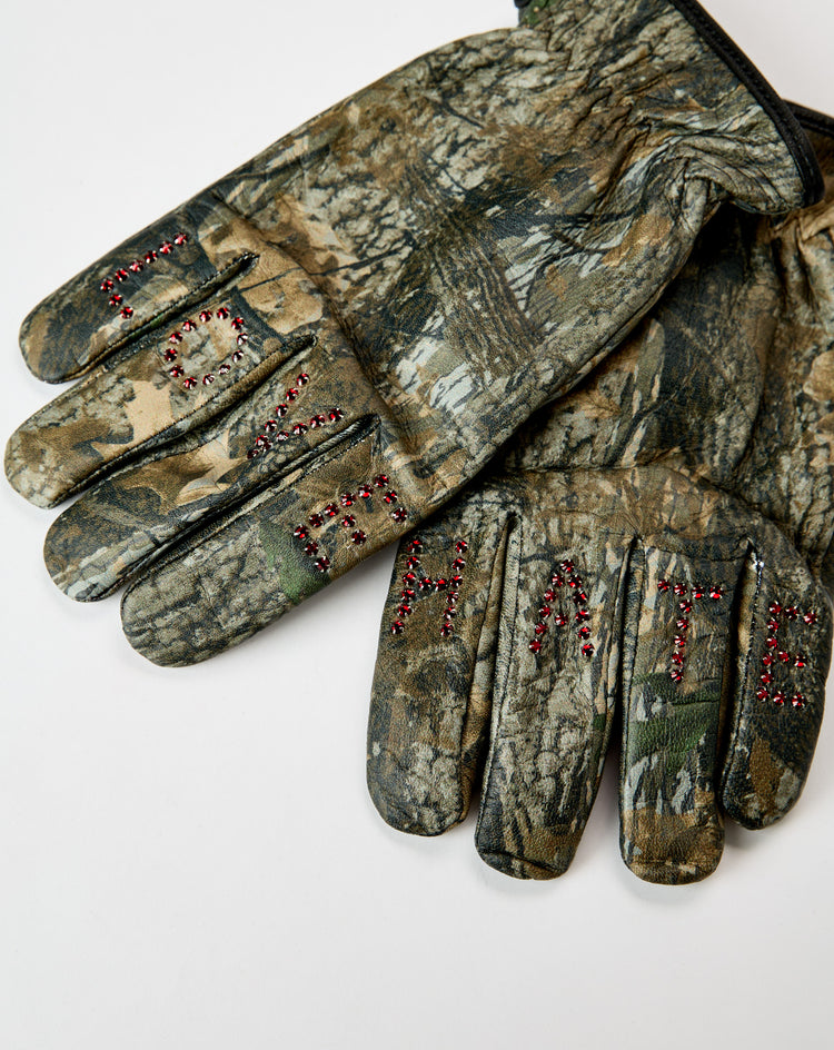 Paly Hollywood Love // Hate Leather Gloves - XHIBITION