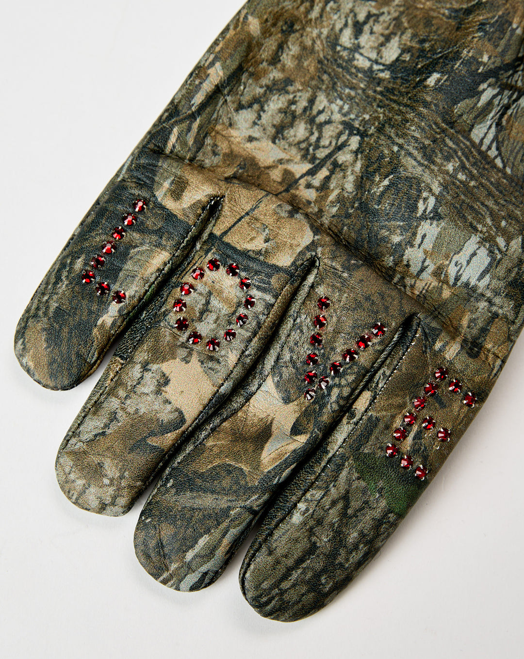 Paly Hollywood Love // Hate Leather Gloves - XHIBITION