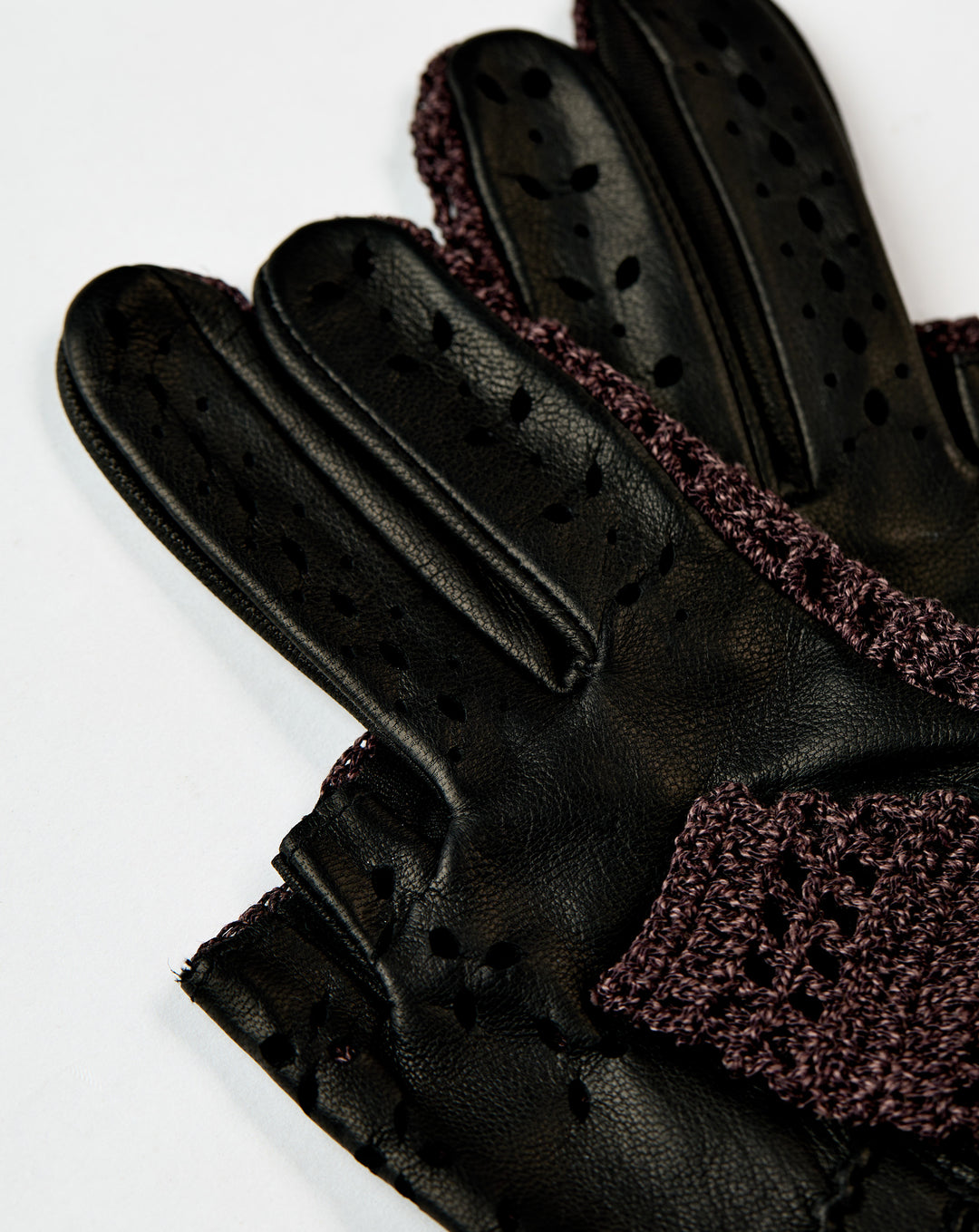 Simple Project Hollow Crochet Driving Gloves - XHIBITION