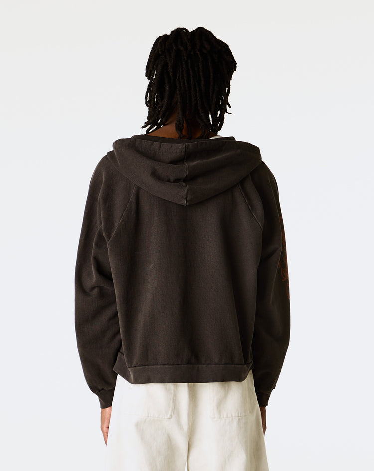 Basketcase Gallery Afflicted Zip-Up Hoodie - XHIBITION