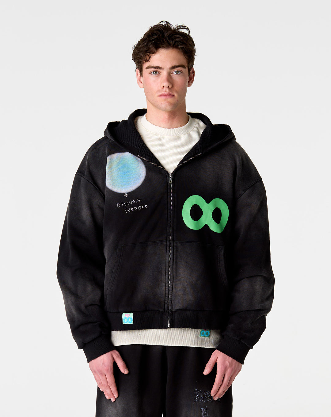 Disguised Divine Zip-Up Hoodie